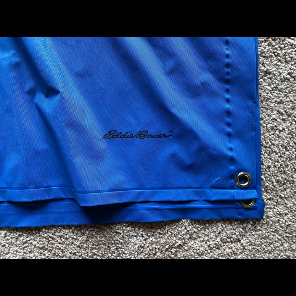 Eddie Bauer Blue Pancho